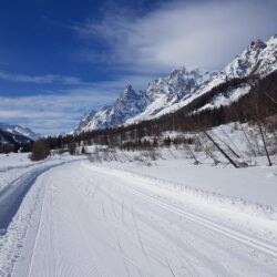 Courmayeur Italy nordic ski holiday